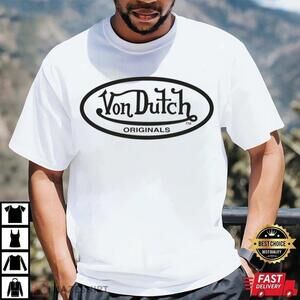 Von Dutch Eye White Unisex Tee Music Lover Gift